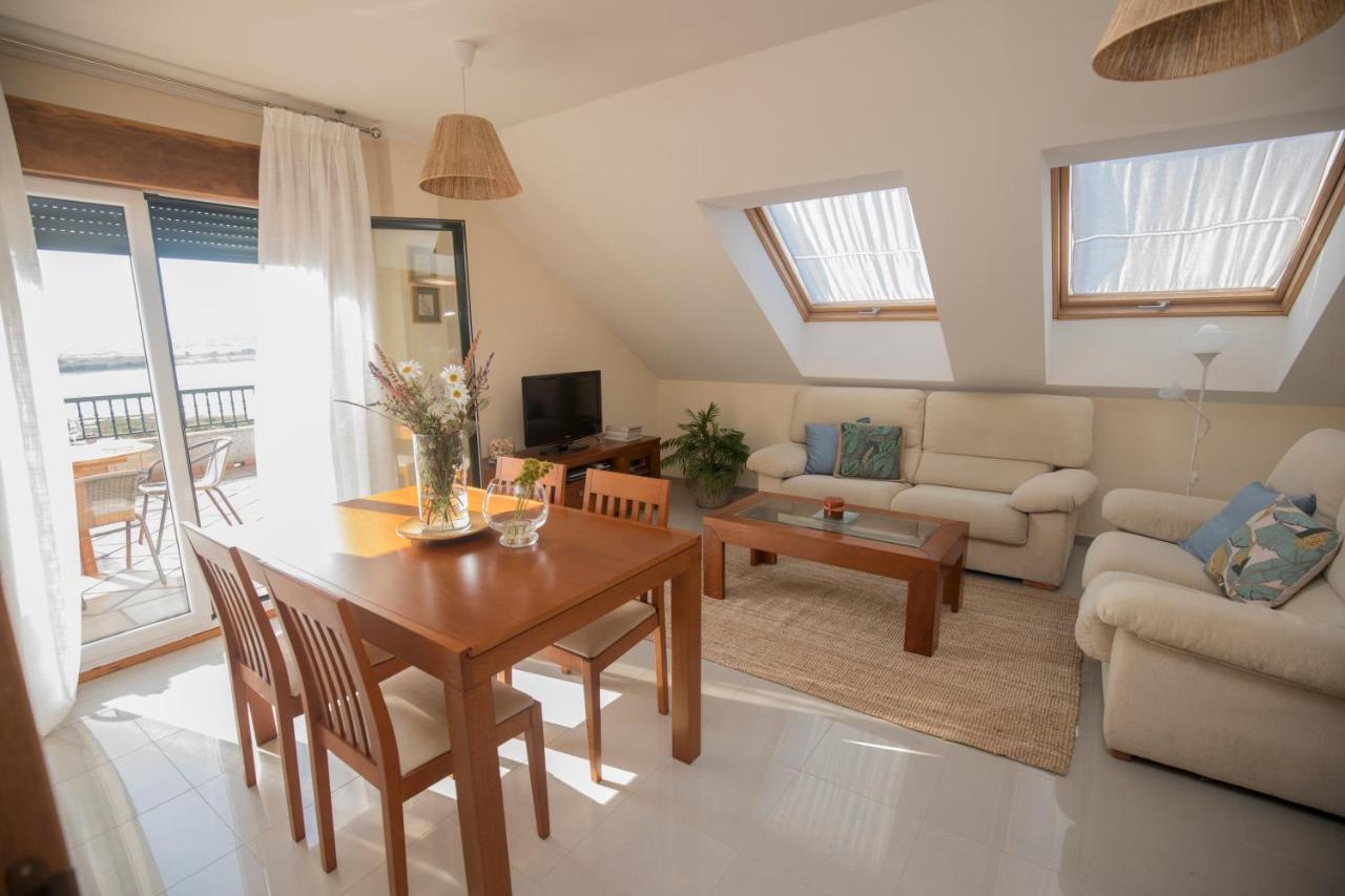 Apartamento Atico con vistas a la Lanzada Playa de la Lanzada Exterior foto